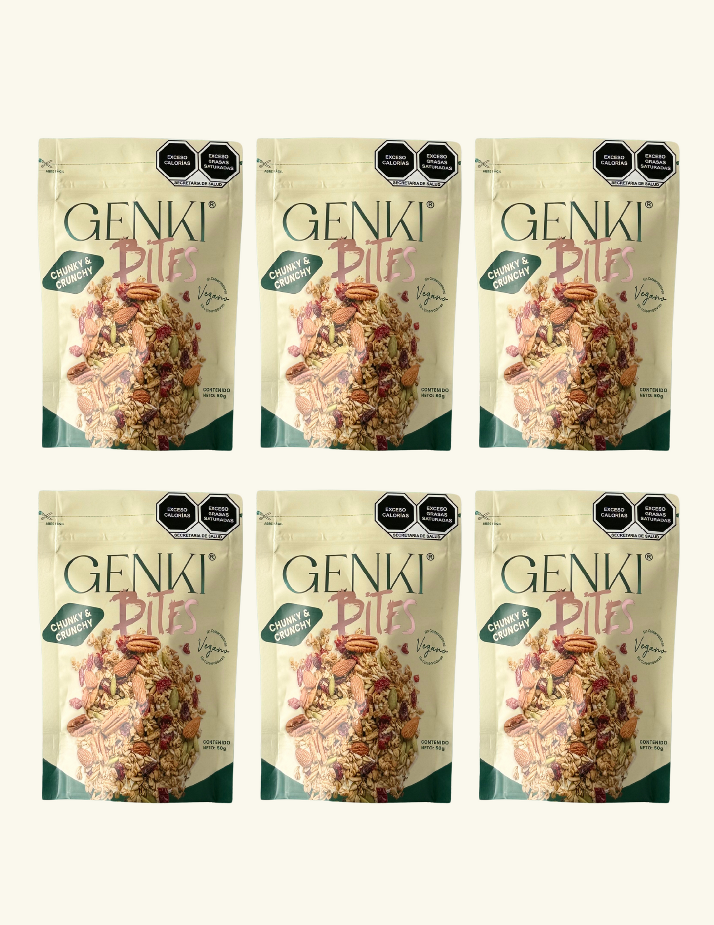 Six Pack Genki Bites
